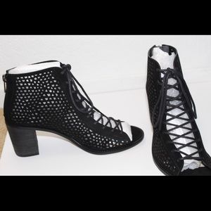 Vince Camuto Lace Up Booties